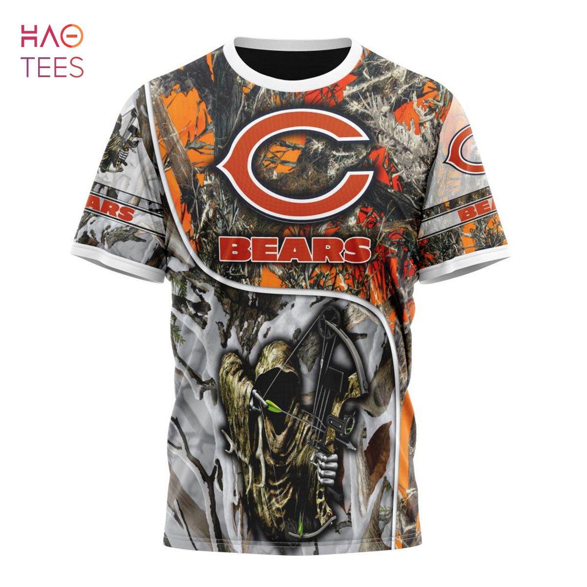BEST NFL Chicago Bears Special Fall And Winter Bow Hunting 3D Hoodie BEST NFL Chicago Bears Special Fall And Winter Bow Hunting 3D Hoodie
