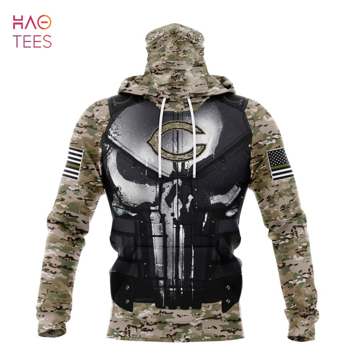 BEST NFL Chicago Bears Special Veteran Kits 3D Hoodie BEST NFL Chicago Bears Special Veteran Kits 3D Hoodie