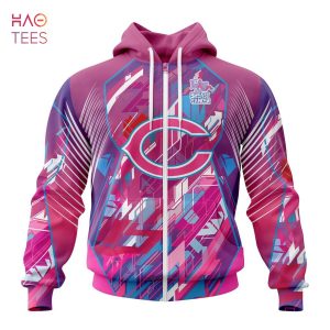 BEST NFL Chicago Bears, Specialized Design I Pink I Can! Fearless Again Breast Cancer 3D Hoodie