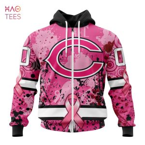 BEST NFL Chicago Bears, Specialized Design I Pink I Can! IN OCTOBER WE WEAR PINK BREAST CANCER 3D Hoodie