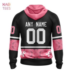 NFL Chicago Bears Personalized Special Design Paisley Design We Wear Pink  Breast Cancer Hoodie T Shirt - Growkoc