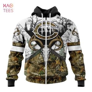 BEST NFL Chicago Bears, Specialized Specialized Design Wih Deer Skull And Forest Pattern For Go Hunting 3D Hoodie