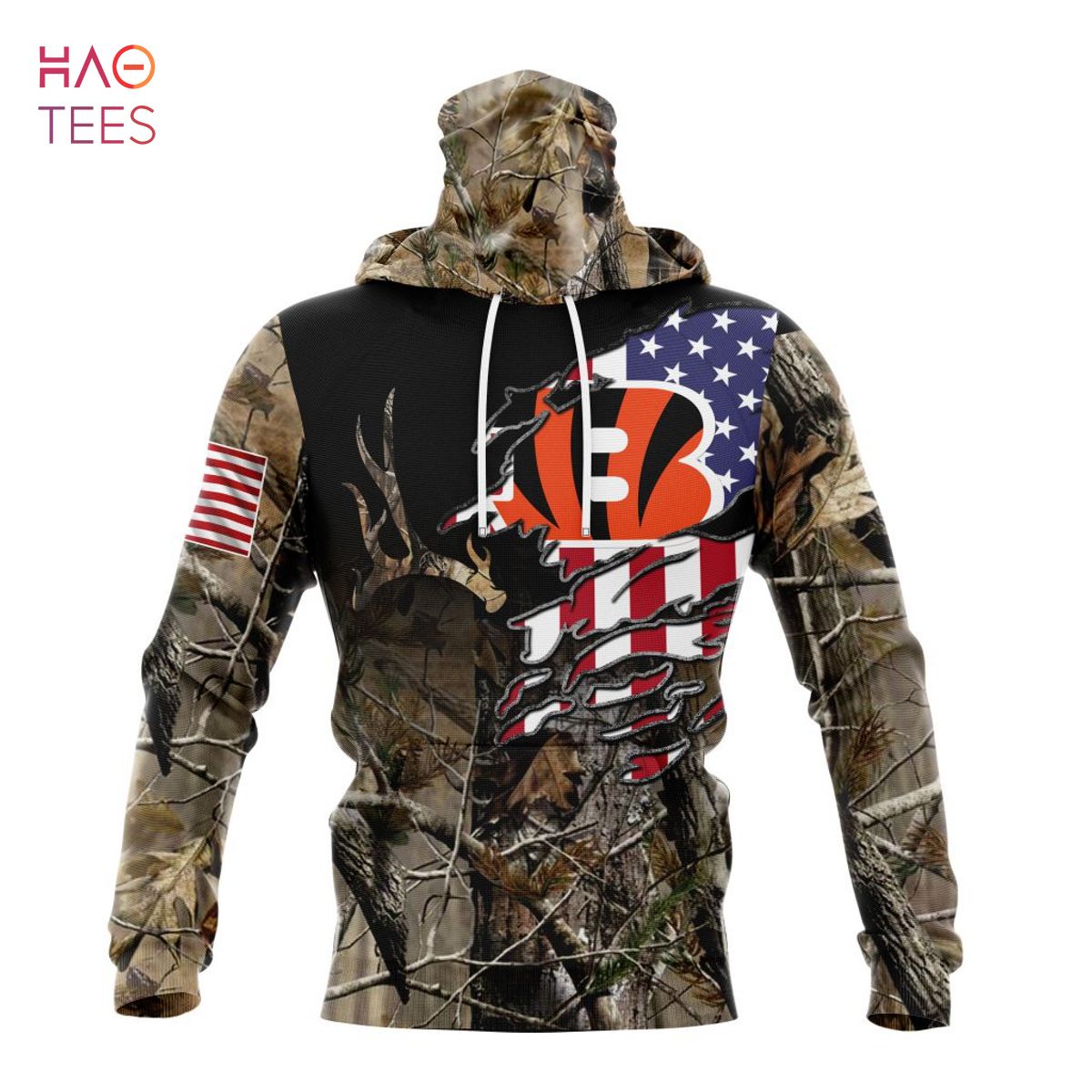 BEST NFL Cincinnati Bengals Salute To Service - Honor Veterans And Their  Families 3D Hoodie