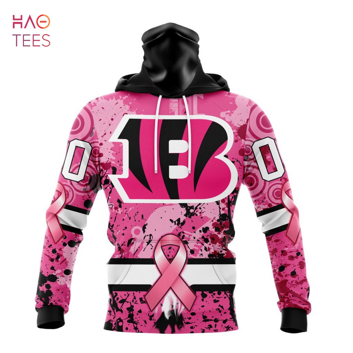 NFL Cincinnati Bengals Personalized Special Design Paisley Design We Wear  Pink Breast Cancer Hoodie T Shirt - Growkoc