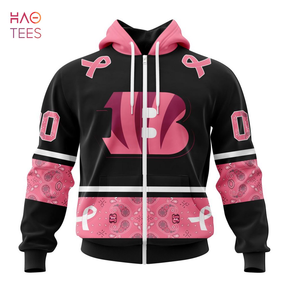 Cincinnati Bengals Crucial Catch 2021 Hoodie (100% Donation National Breast  Cancer Foundation) - Breakingz Apparel