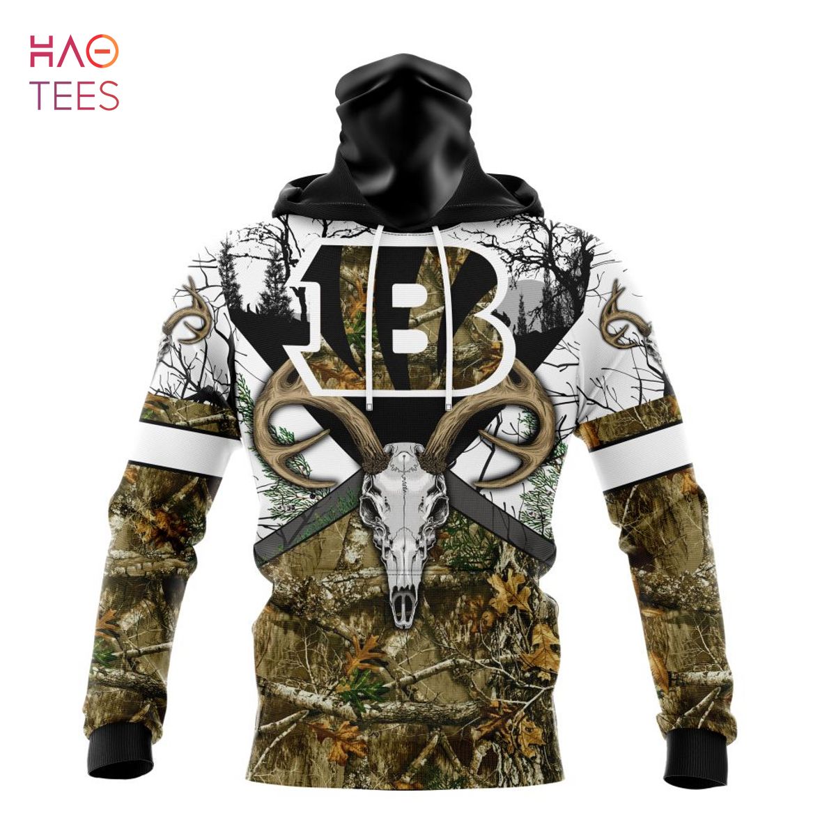 Cincinnati Bengals NFL Hunting Camo Hoodie 3D For Fans