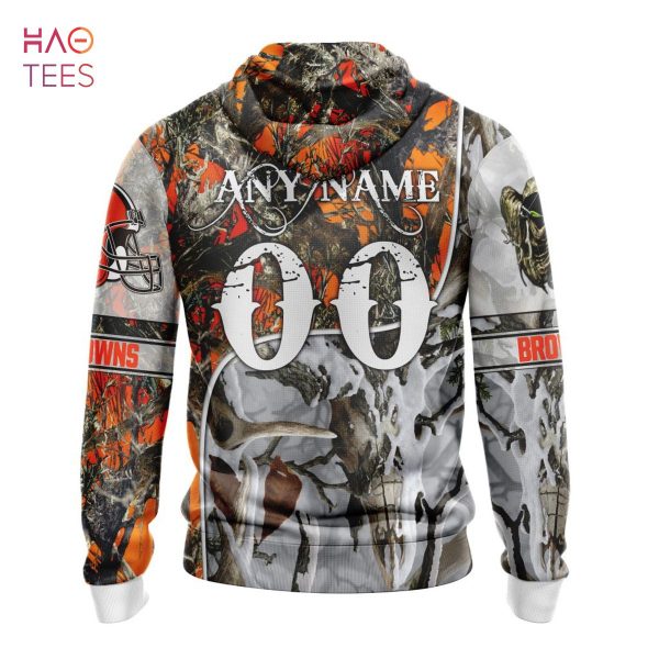 BEST NFL Cleveland Browns Special Fall And Winter Bow Hunting 3D Hoodie