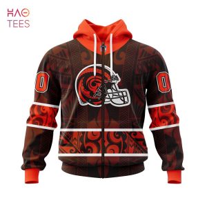 BEST NFL Cleveland Browns, Specialized Native With Samoa Culture 3D Hoodie