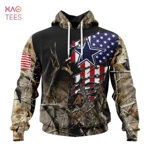 BEST NFL Dallas Cowboys Special Camo Realtree Hunting 3D Hoodie