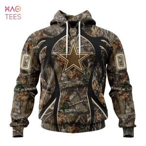 BEST NFL Dallas Cowboys, Speicla Camo Realtree Hunting 3D Hoodie