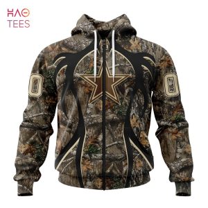 BEST NFL Dallas Cowboys, Speicla Camo Realtree Hunting 3D Hoodie