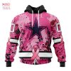 BEST NFL Dallas Cowboysls, Specialized Design I Pink I Can! Fearless Again Breast Cancer 3D Hoodie
