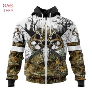 BEST NFL Dallas Cowboysls, Specialized Specialized Design Wih Deer Skull And Forest Pattern For Go Hunting 3D Hoodie