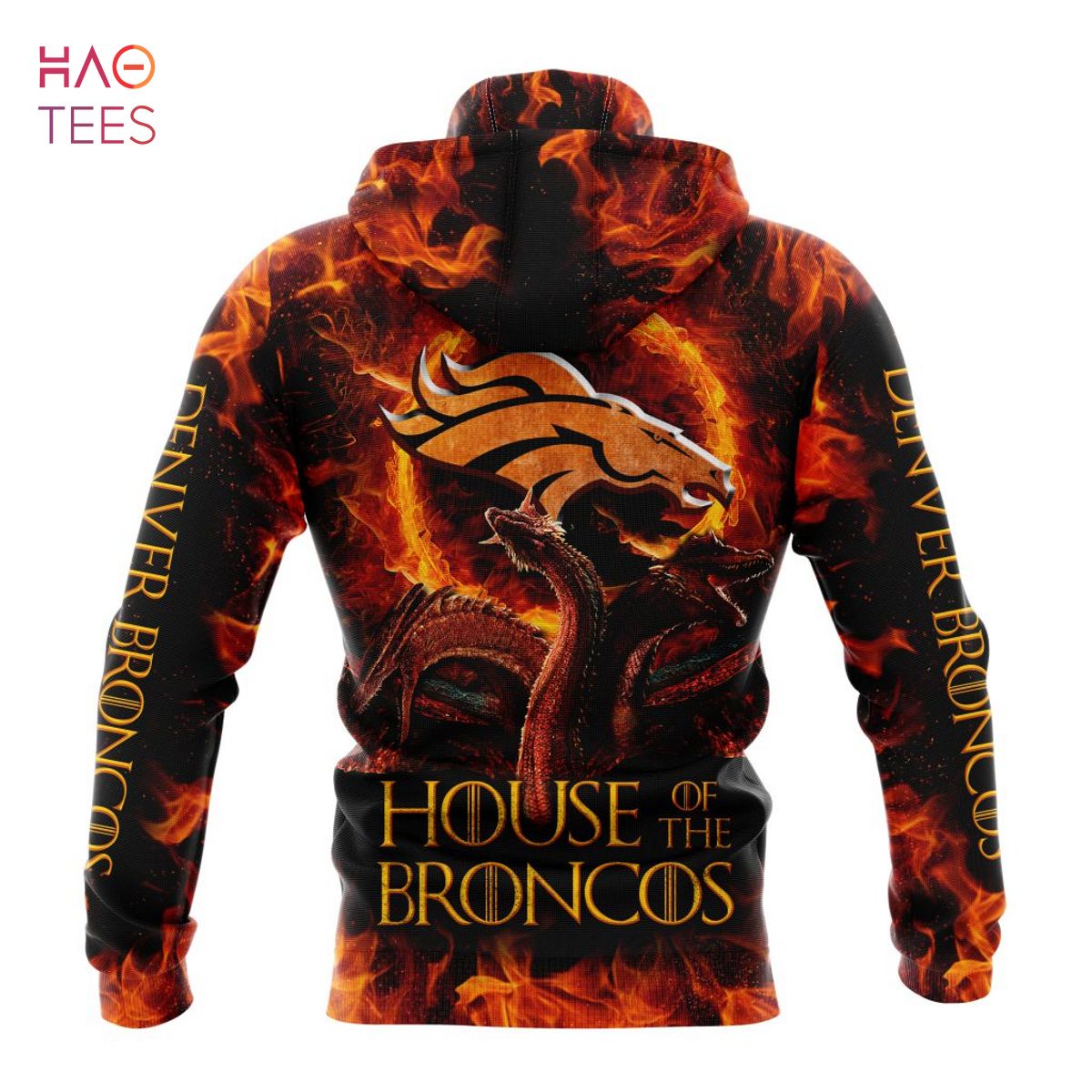 Denver Broncos 3D Hoodie - LIMITED EDITION