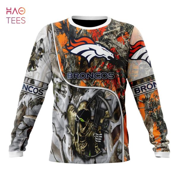 BEST NFL Denver Broncos Special Fall And Winter Bow Hunting 3D Hoodie