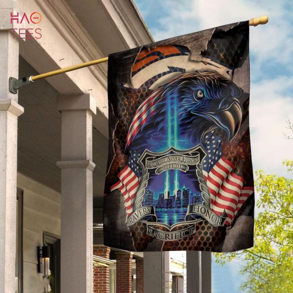 BEST NFL Denver Broncos, Specialized Flag For Honor Patriot Day We Will Never Forget 3D Hoodie