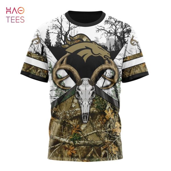 BEST NFL Denver Broncos, Specialized Specialized Design Wih Deer Skull And Forest Pattern For Go Hunting 3D Hoodie