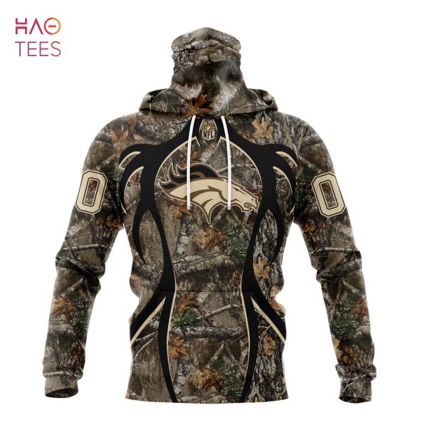 BEST NFL Denver Broncos, Speicla Camo Realtree Hunting 3D Hoodie