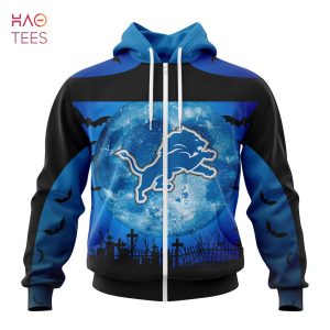 BEST NFL Detroit Lions, Specialized Halloween Concepts Kits – SH01 3D Hoodie