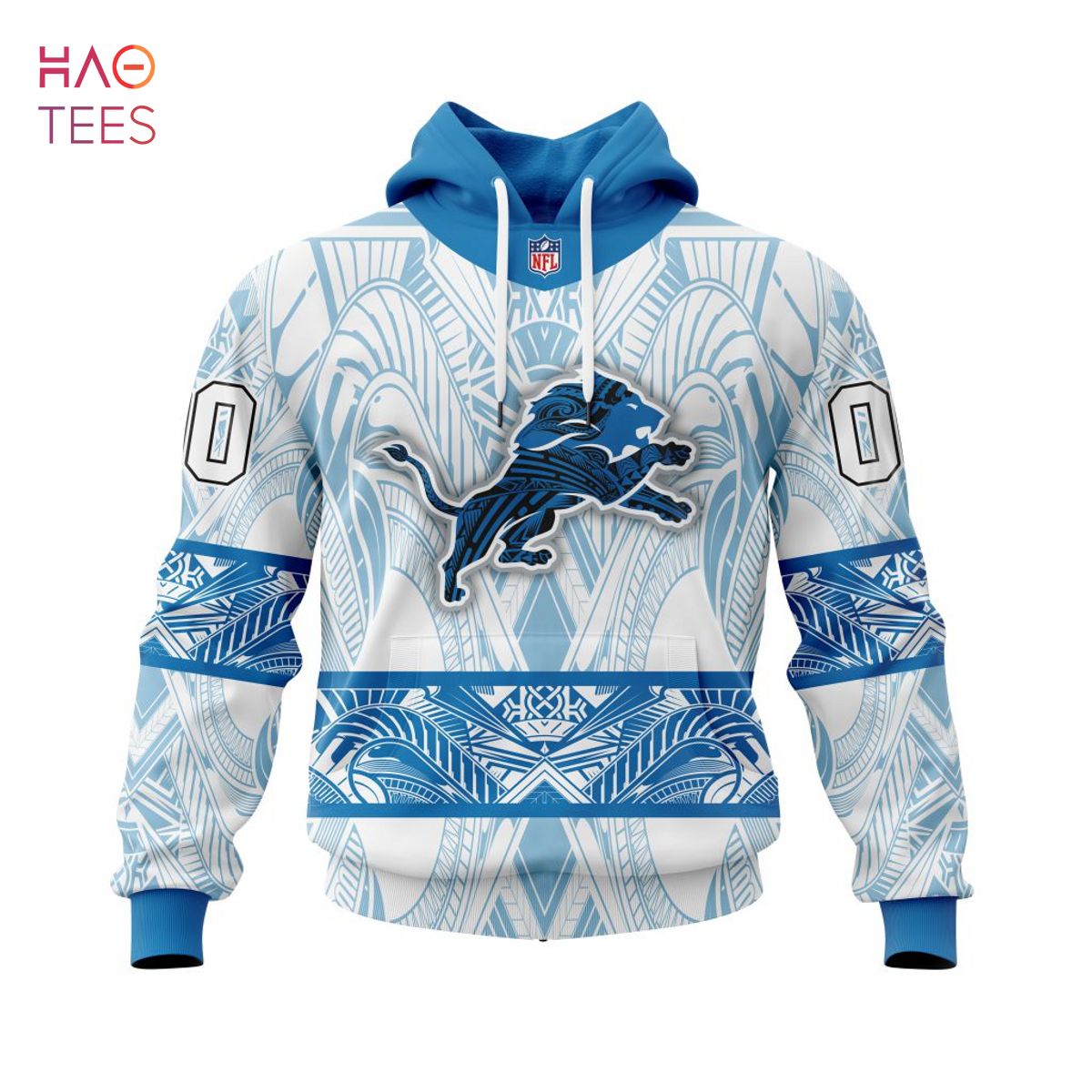 BEST NFL Detroit Lions, Specialized Native With Samoa Culture 3D Hoodie