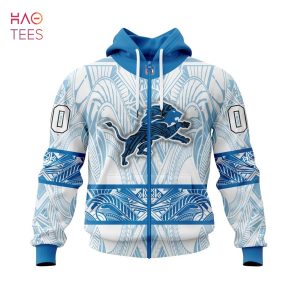 BEST NFL Detroit Lions, Specialized Native With Samoa Culture 3D Hoodie