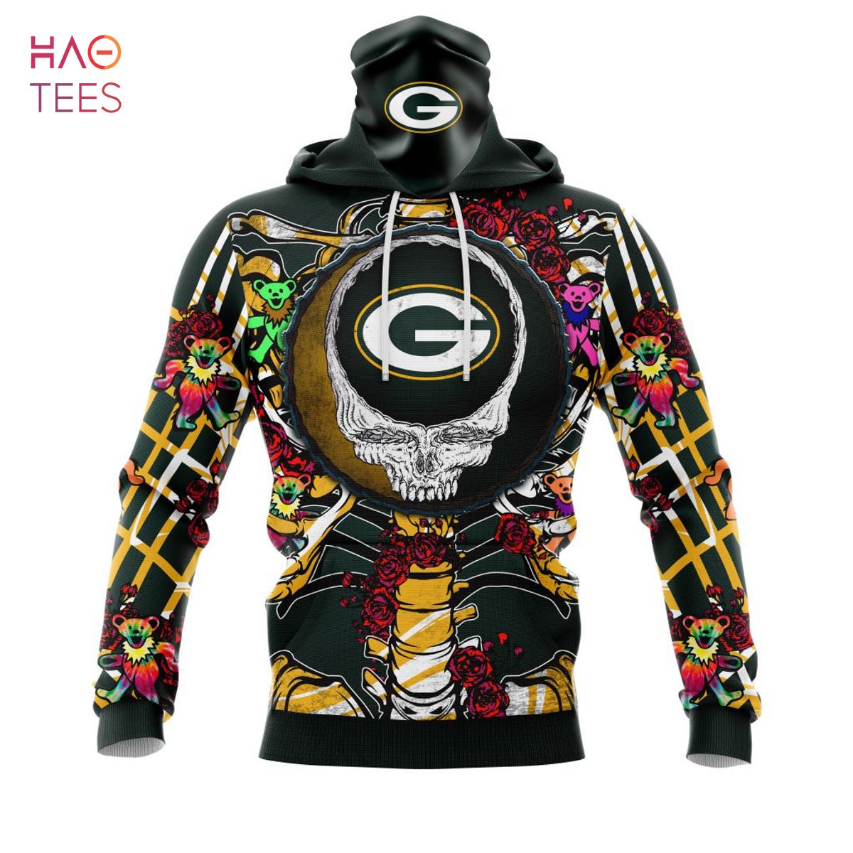 Green Bay Packers NFL Special Grateful Dead Personalized Hoodie T Shirt -  Growkoc