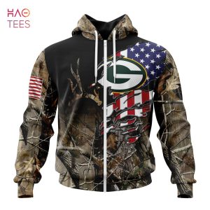 BEST NFL Green Bay Packers Special Camo Realtree Hunting 3D Hoodie