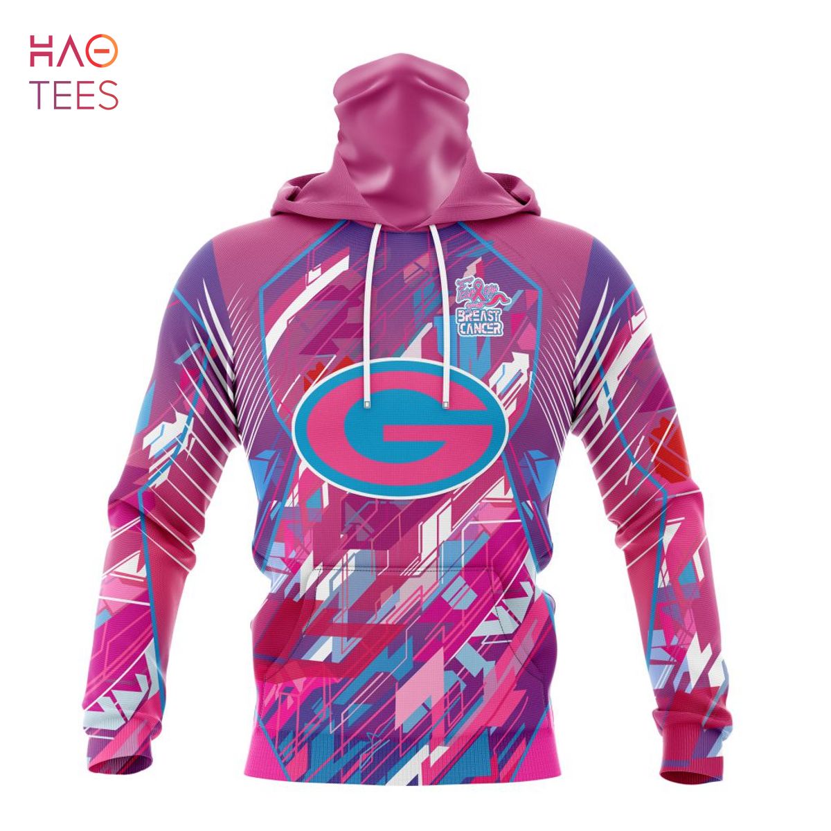 BEST NFL Green Bay Packers, Specialized Design I Pink I Can! Fearless Again Breast Cancer 3D Hoodie