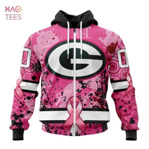 BEST NFL Green Bay Packers, Specialized Design I Pink I Can! IN OCTOBER WE WEAR PINK BREAST CANCER 3D Hoodie