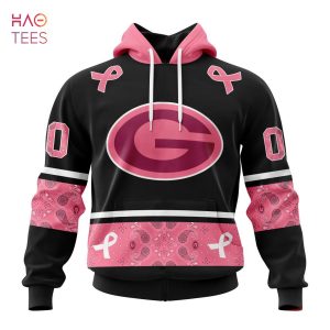 BEST NFL Green Bay Packers, Specialized Design In Classic Style With Paisley! IN OCTOBER WE WEAR PINK BREAST CANCER 3D Hoodie