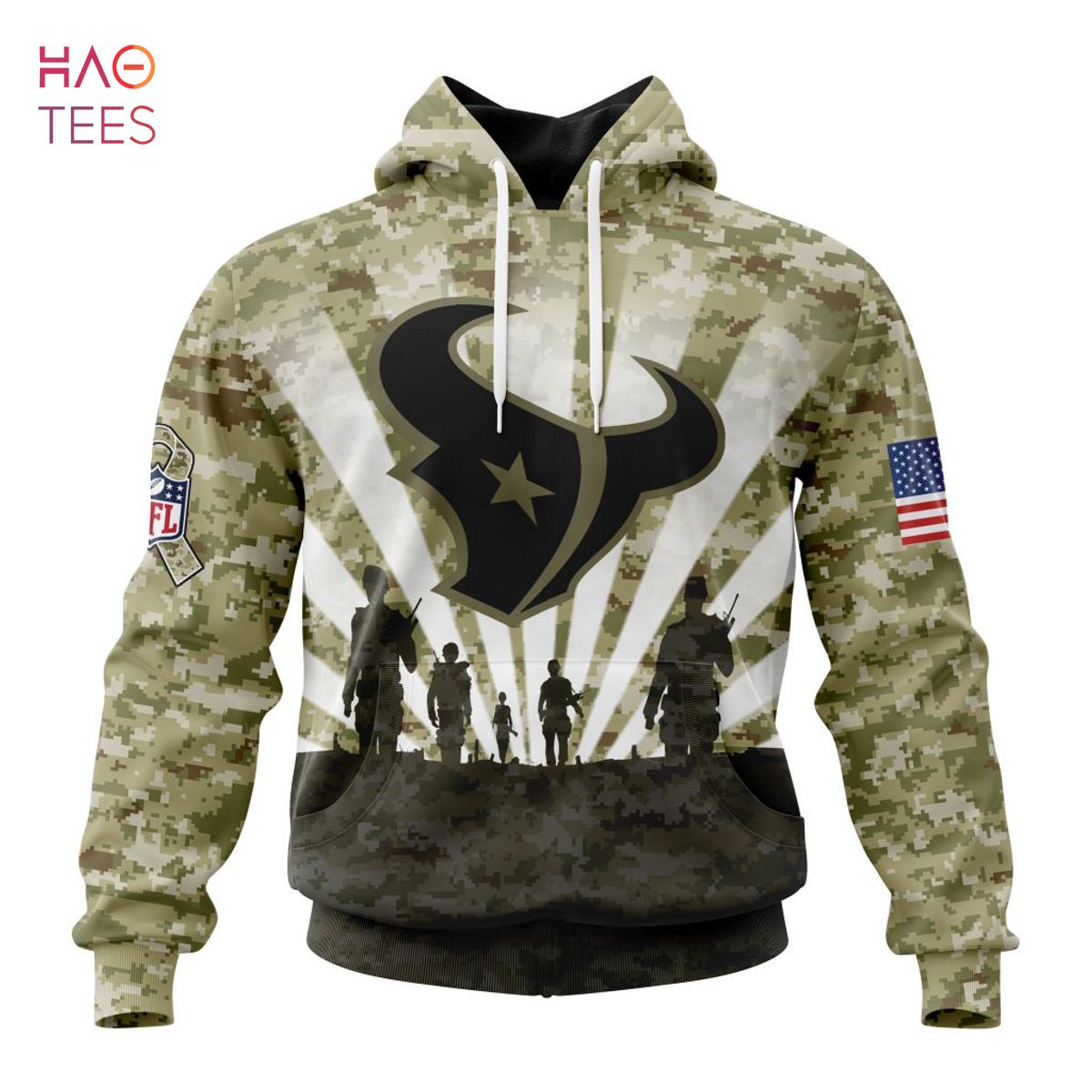 BEST NFL Houston Texans Special Camo Realtree Hunting 3D Hoodie BEST NFL Houston Texans Special Camo Realtree Hunting 3D Hoodie