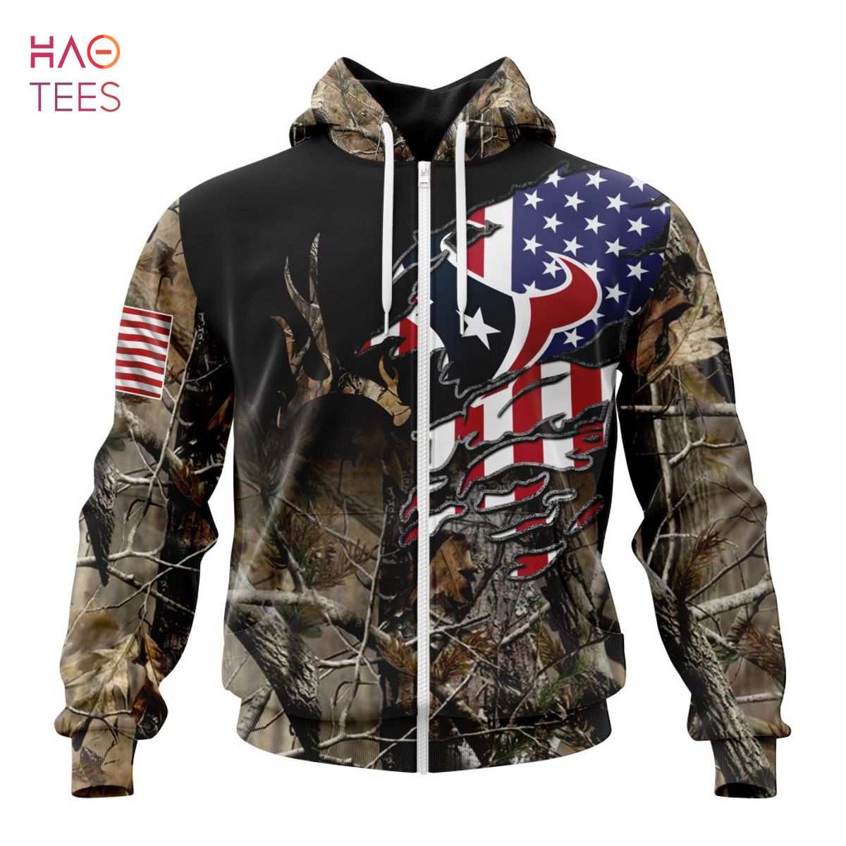 BEST NFL Houston Texans Special Camo Realtree Hunting 3D Hoodie BEST NFL Houston Texans Special Camo Realtree Hunting 3D Hoodie