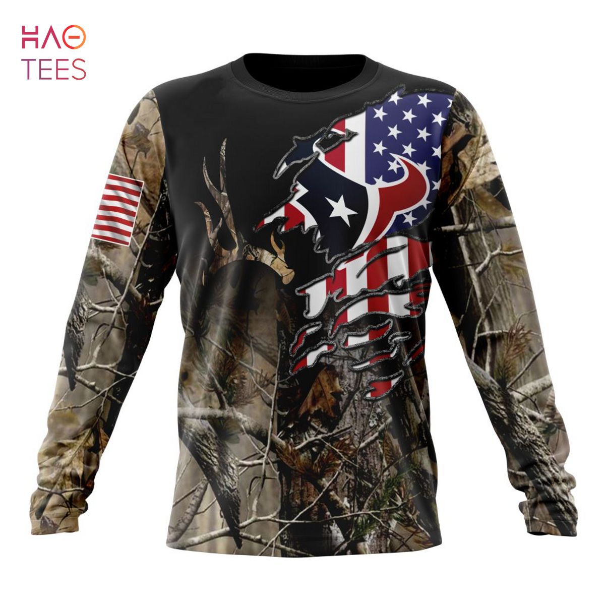 BEST NFL Houston Texans Special Camo Realtree Hunting 3D Hoodie BEST NFL Houston Texans Special Camo Realtree Hunting 3D Hoodie