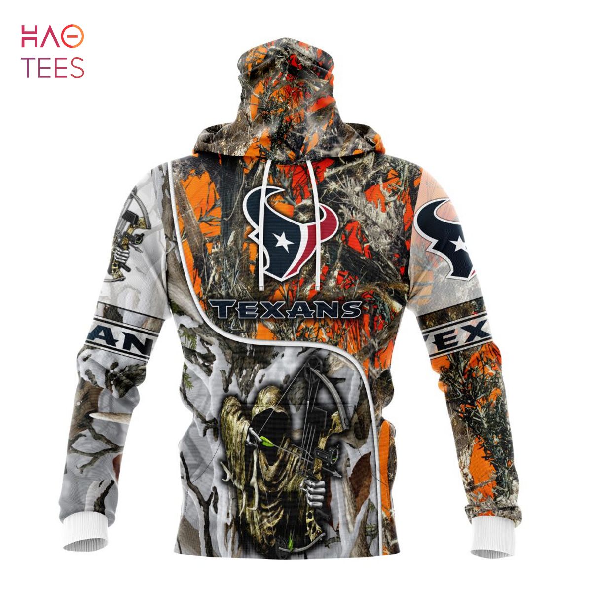 BEST NFL Houston Texans Special Fall And Winter Bow Hunting 3D Hoodie BEST NFL Houston Texans Special Fall And Winter Bow Hunting 3D Hoodie