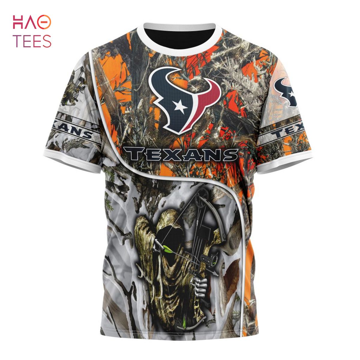 BEST NFL Houston Texans Special Fall And Winter Bow Hunting 3D Hoodie BEST NFL Houston Texans Special Fall And Winter Bow Hunting 3D Hoodie