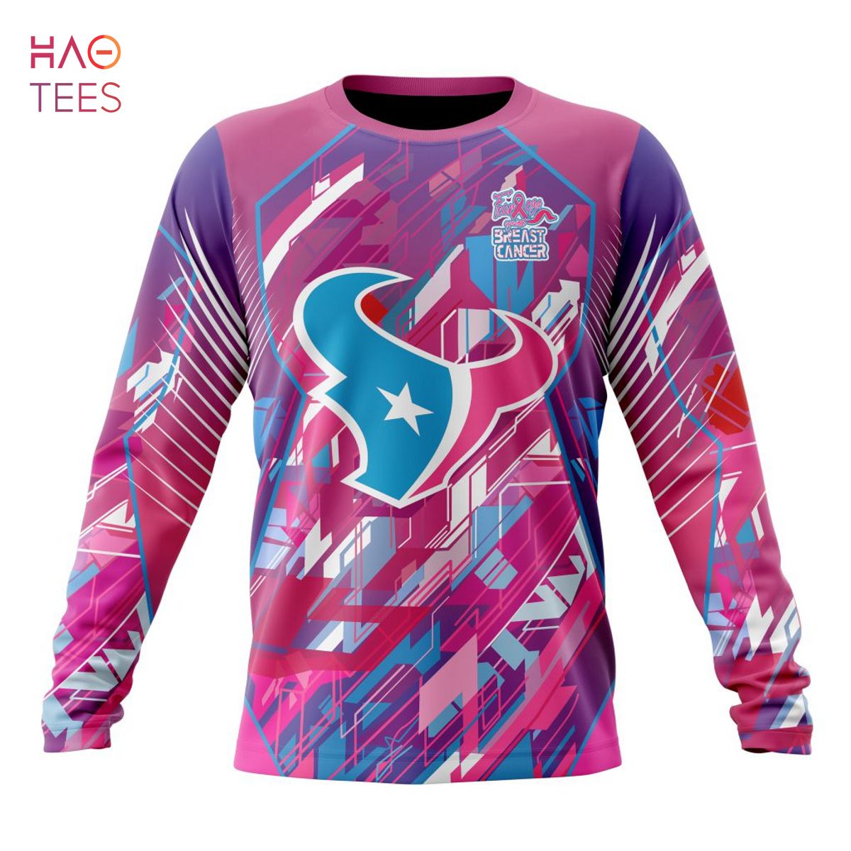 Official Houston Texans I Wear Pink For Breast Cancer Awareness T t-shirt,  hoodie, longsleeve, sweater