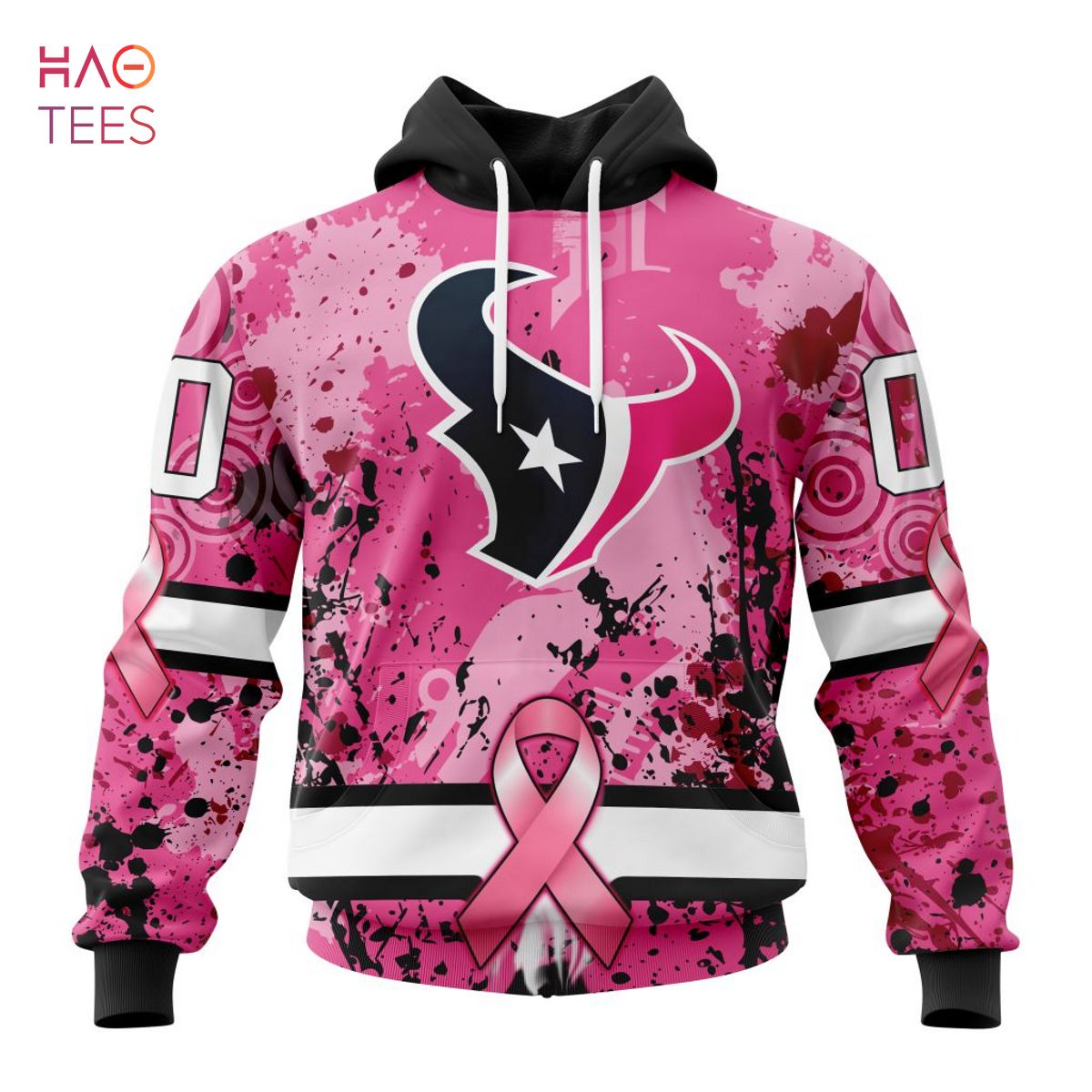 BEST NFL Houston Texans, Specialized Design I Pink I Can! IN OCTOBER WE WEAR PINK BREAST CANCER 3D Hoodie