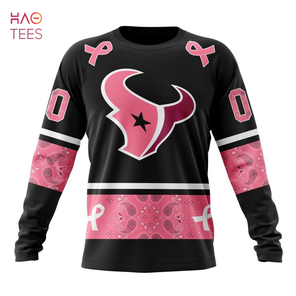 Houston Texans I Wear Pink For Breast Cancer Awareness Shirt