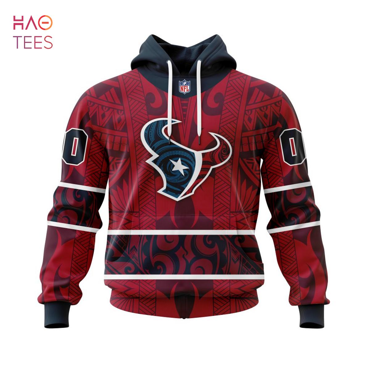 BEST NFL Houston Texans, Specialized Native With Samoa Culture 3D Hoodie