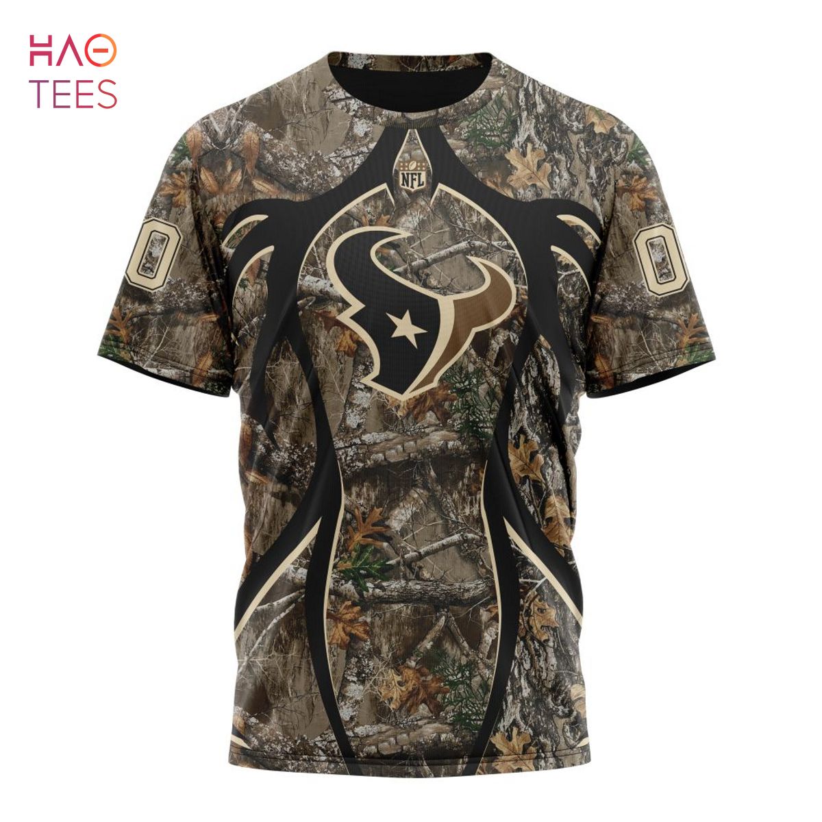 BEST NFL Houston Texans, Speicla Camo Realtree Hunting 3D Hoodie