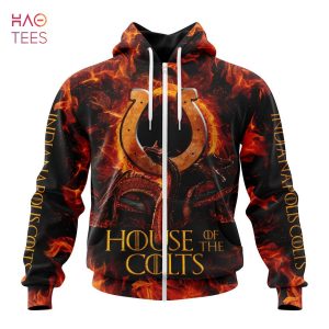 BEST NFL Indianapolis Colts GAME OF THRONES – HOUSE OF THE COLTS 3D Hoodie