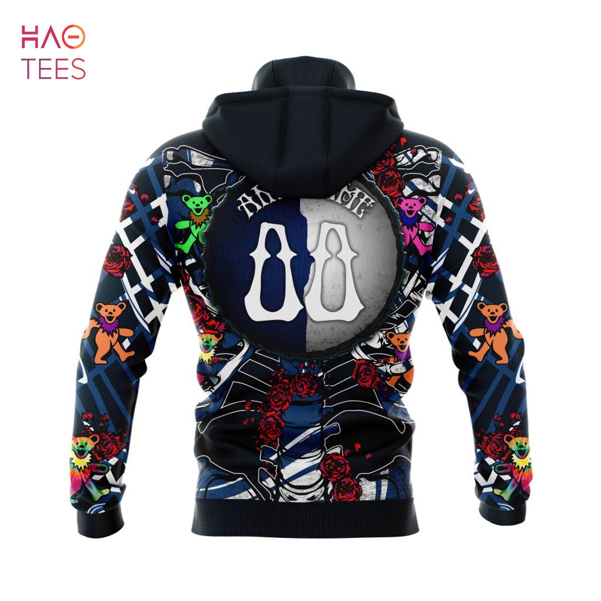 BEST NFL Indianapolis Colts Mix Grateful Dead, Personalized Name & Number Specialized Concepts Kits 3D Hoodie BEST NFL Indianapolis Colts Mix Grateful Dead, Personalized Name & Number Specialized Concepts Kits 3D Hoodie