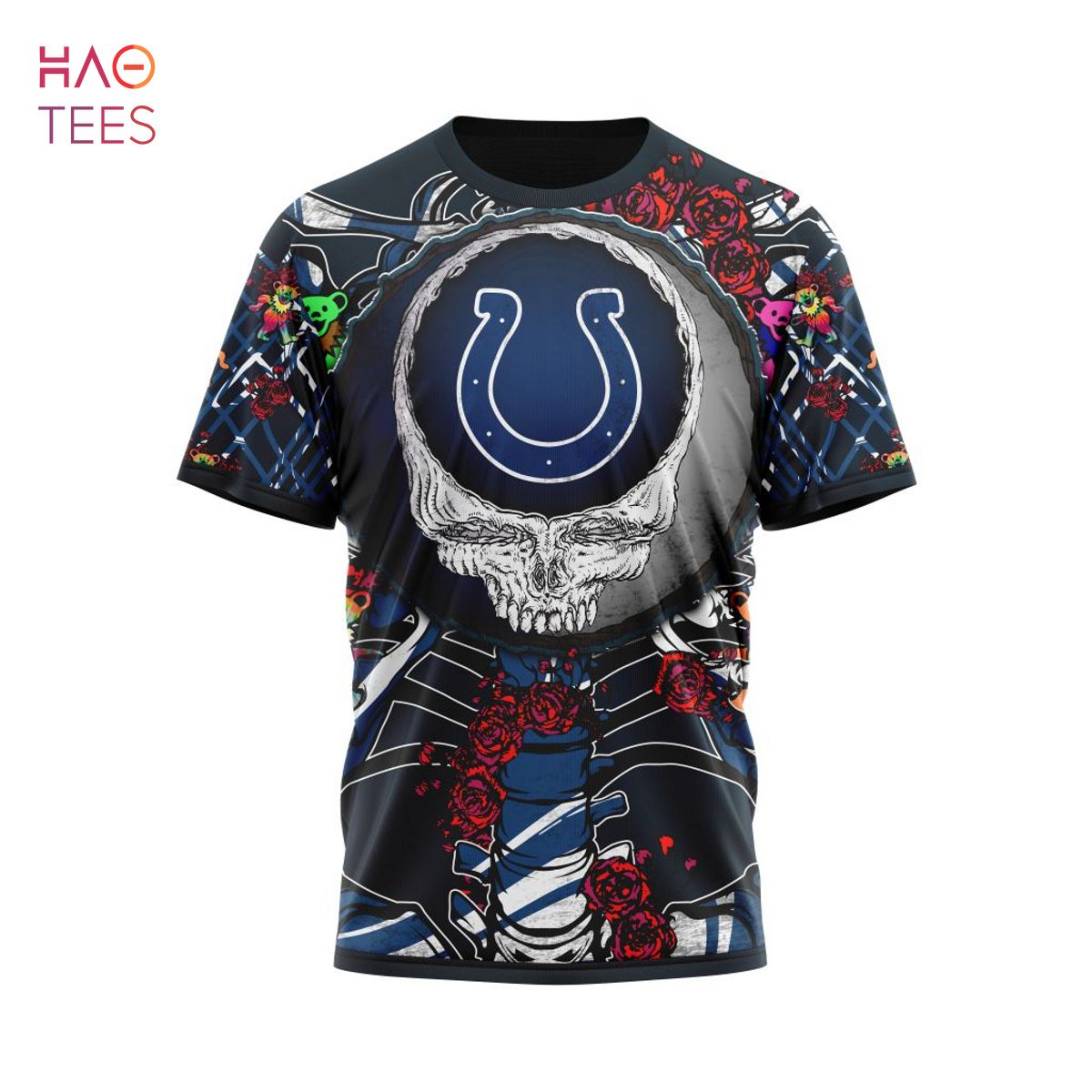 BEST NFL Indianapolis Colts Mix Grateful Dead, Personalized Name & Number Specialized Concepts Kits 3D Hoodie BEST NFL Indianapolis Colts Mix Grateful Dead, Personalized Name & Number Specialized Concepts Kits 3D Hoodie