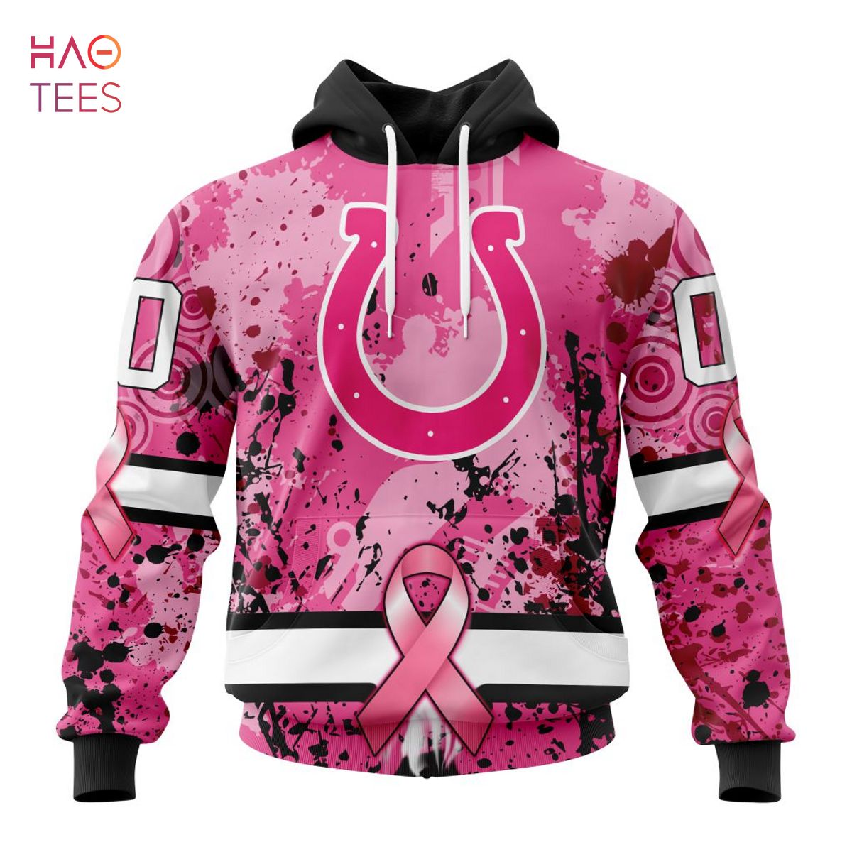 BEST NFL Indianapolis Colts, Specialized Design I Pink I Can! IN OCTOBER WE WEAR PINK BREAST CANCER 3D Hoodie