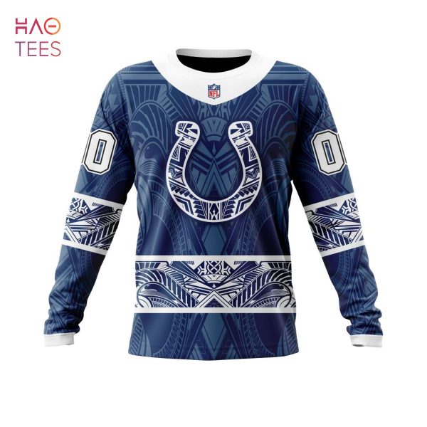 BEST NFL Indianapolis Colts, Specialized Native With Samoa Culture 3D Hoodie