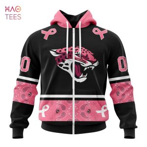 BEST NFL Jacksonville Jaguars, Specialized Design In Classic Style With Paisley! IN OCTOBER WE WEAR PINK BREAST CANCER 3D Hoodie