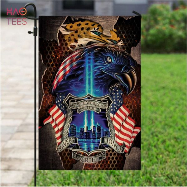 BEST NFL Jacksonville Jaguars, Specialized Flag For Honor Patriot Day We Will Never Forget 3D Hoodie