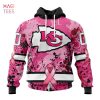 BEST NFL Kansas City Chiefs, Specialized Design In Classic Style With Paisley! IN OCTOBER WE WEAR PINK BREAST CANCER 3D Hoodie