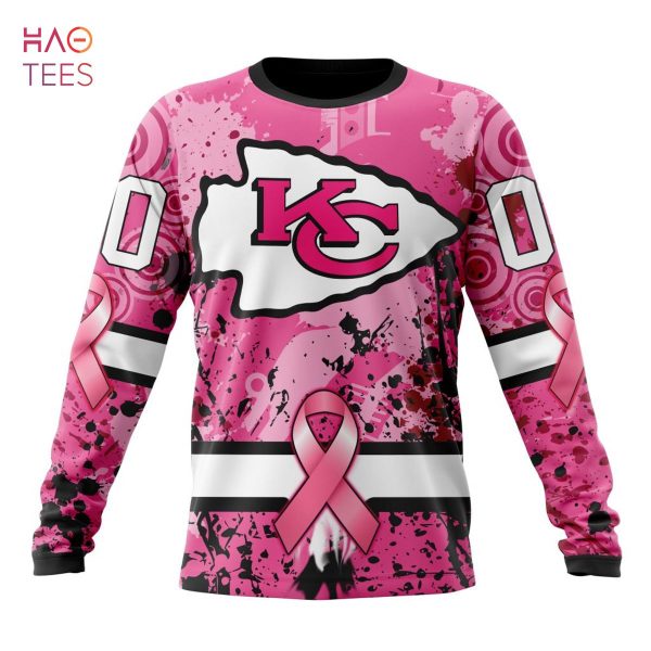 BEST NFL Kansas City Chiefs, Specialized Design I Pink I Can! IN OCTOBER WE WEAR PINK BREAST CANCER 3D Hoodie
