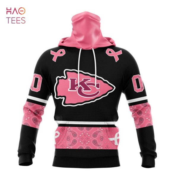BEST NFL Kansas City Chiefs, Specialized Design In Classic Style With Paisley! IN OCTOBER WE WEAR PINK BREAST CANCER 3D Hoodie